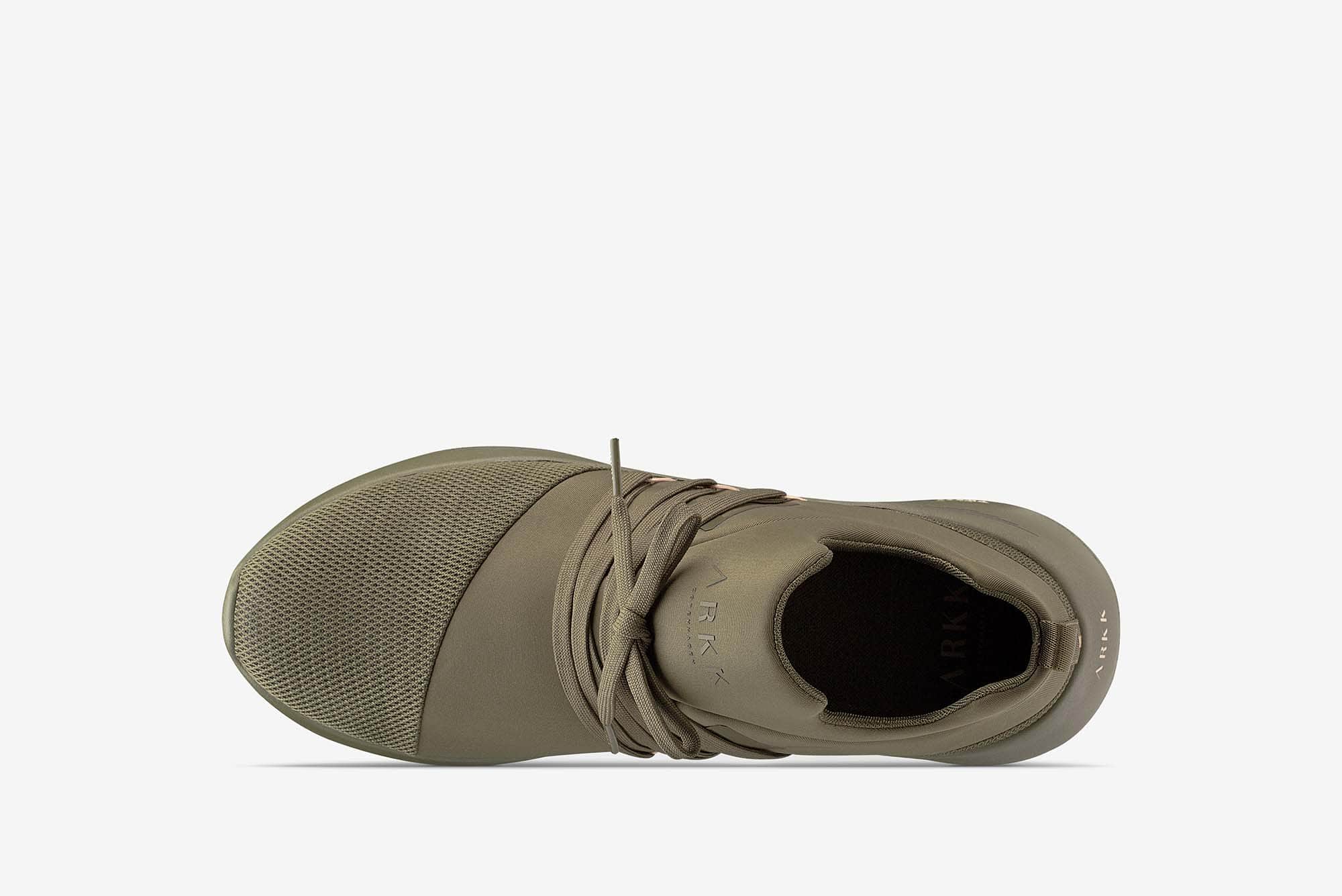 ARKK Collection Raven Mesh PWR55 Moss Green Pink Peach - Women Raven